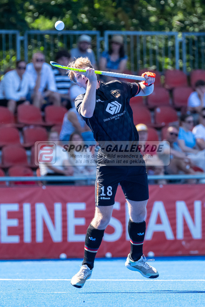 HK_20240628_102439 | MU18 Länderspiel Germany - Niederlande am 28.6.2024 Crefelder HTC, Krefeld ,