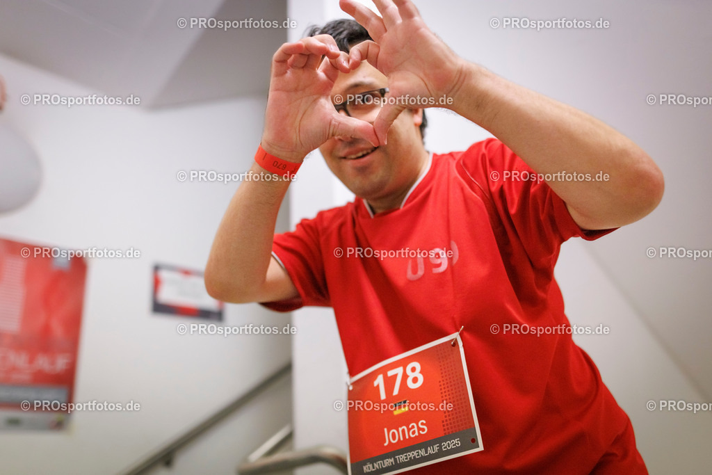 KölnTurm Treppenlauf; Köln, 03.08.2025 | Impressionen vom KölnTurm Treppenlauf am 03.08.2025 in Köln (Nordrhein-Westfalen). 