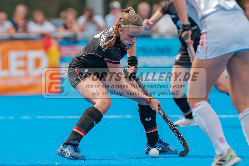 HK_20230715_102720 | Euro Hockey WU18 SF2 Spain vs Germany Championship Girls &amp; Boys am 15.7.2023 CHTC , Krefeld ,