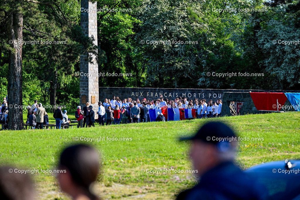 Internationale Gedenk- und Befreiungsfeier Gedenkstaette Mauthausen 2025_ 11.05.2025-26 | 11.05.2025, Mauthausen, AUT, Internationale Gedenk- und Befreiungsfeier Gedenkstaette Mauthausen 2025, 80 Jahre Befreiung KZ Mauthausen im Bild Besucher, Mahnmal, Gedenkstaette