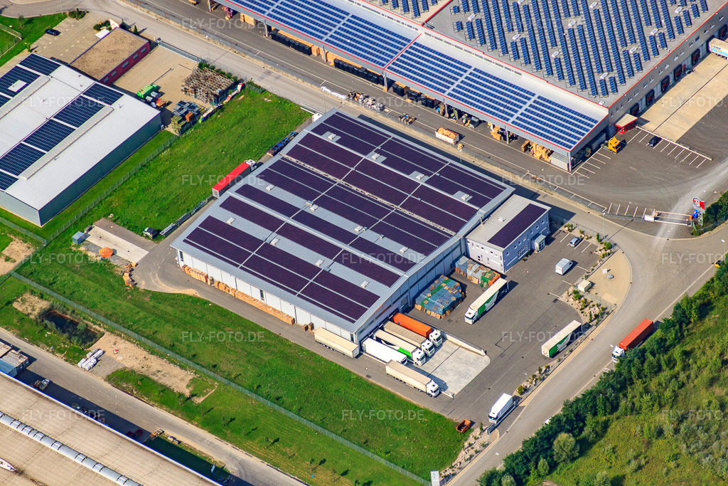 Luftbild: Industriegebiet Oberwald WAS Logistics in Wörth am Rhein im Bundesland Rheinland-Pfalz in Deutschland. Foto: IMG_33481.jpg vom 05.09.2010 durch Werner Riehm/FLY-FOTO.de