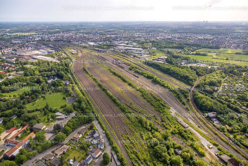 Hamm220501143 | Luftbild, Rangierbahnhof, Pelkum, Hamm, Ruhrgebiet, Nordrhein-Westfalen, Deutschland
