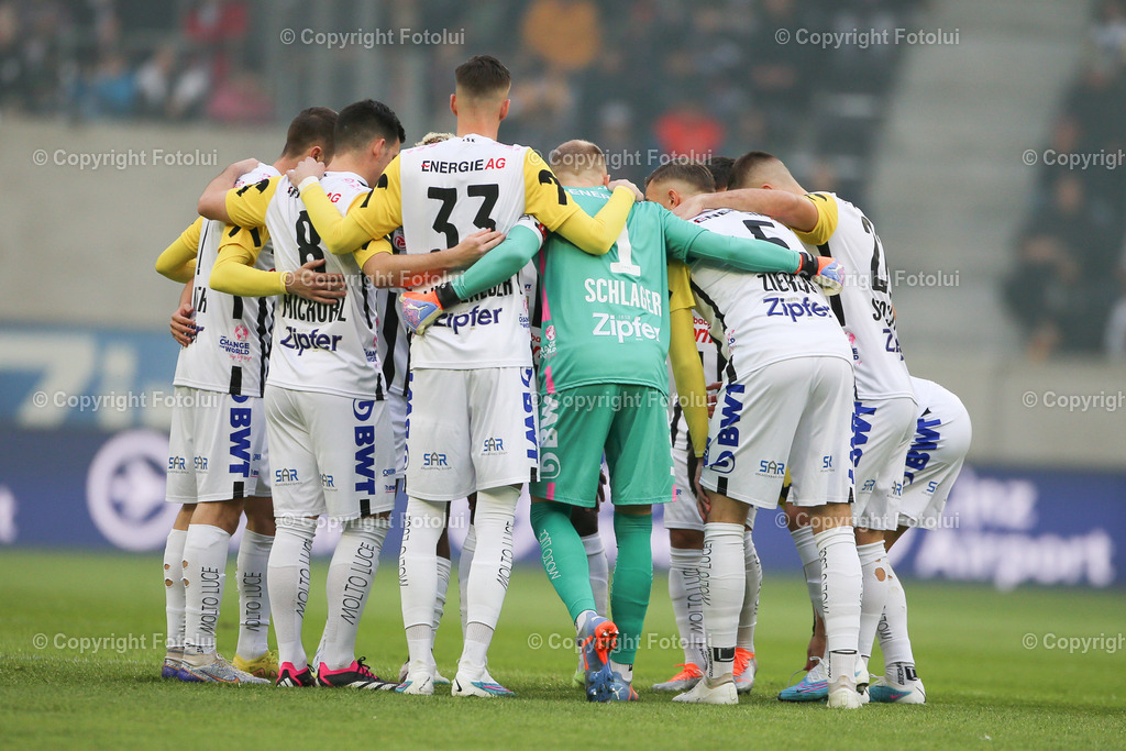 A_LUI_20230312_0004 | SPORT FUSSBALL ADMIRAL BUNDESLIGA 2022/23 LASK VS FC RED BULL SALZBURG
IM BILD: Lask (Lask)
FOTO:FOTOLUI/UW