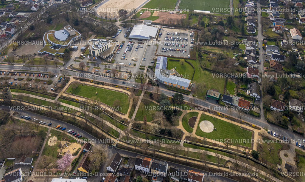 Soest240307597 | Luftbild, Rosengarten Park, Stadthalle Soest, Hotel am Wall, Hotel Susato, Soest, Soester Börde, Nordrhein-Westfalen, Deutschland