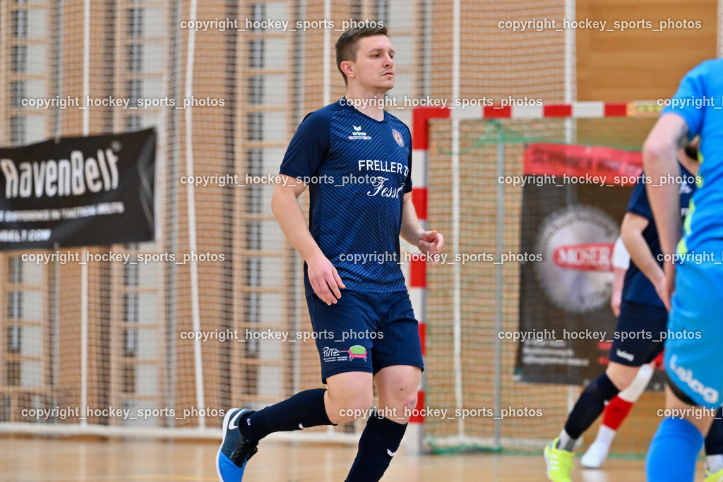 LPSV-Kärnten vs. FUTSAL versli.at Klagenfurt | #7 Senad Huseinbasi LPSV-Kärnten, LPSV-Kärnten vs. FUTSAL versli.at Klagenfurt, LPSV-Kärnten vs. FUTSAL versli.at Klagenfurt am 01.02.2026 in Villach (Ballspielhalle St. Martin), Austria, (Photo by Bernd Stefan)