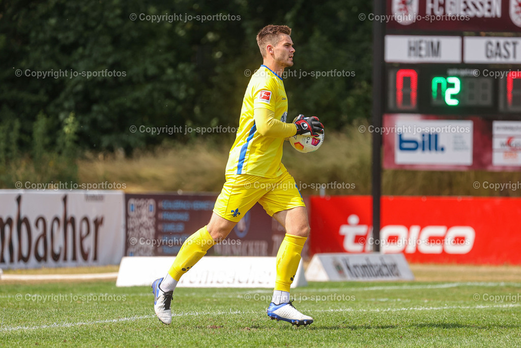 Giessen_Darmstadt (93) | 16.07.2023; Testspiel; Waldstadion Gießen; FC Gießen - SV Darmstadt 98; Ergebnis: 2:0 (0:0)