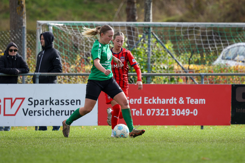 TVSFCH_251026_1631 | TV Steinheim vs. 1.FC Heidenheim 1846 II, Fußball, Frauen, Bezirksliga, 2025/2026, 7. Spieltag, 27.09.2025 in Steinheim (Foto: Michael Bulling) - Realisiert mit Pictrs.com