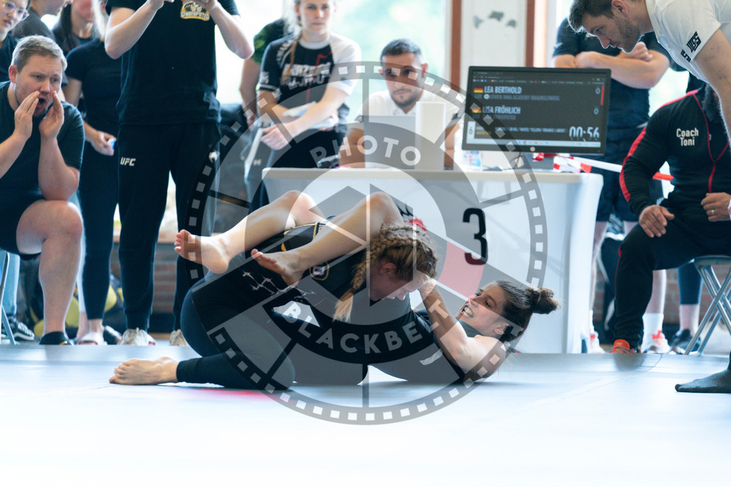 20240608PBB01235 | Fighters compete during the ILLCS VII summer edition luta livre competition in Hannover, Germany, on June 8, 2024.