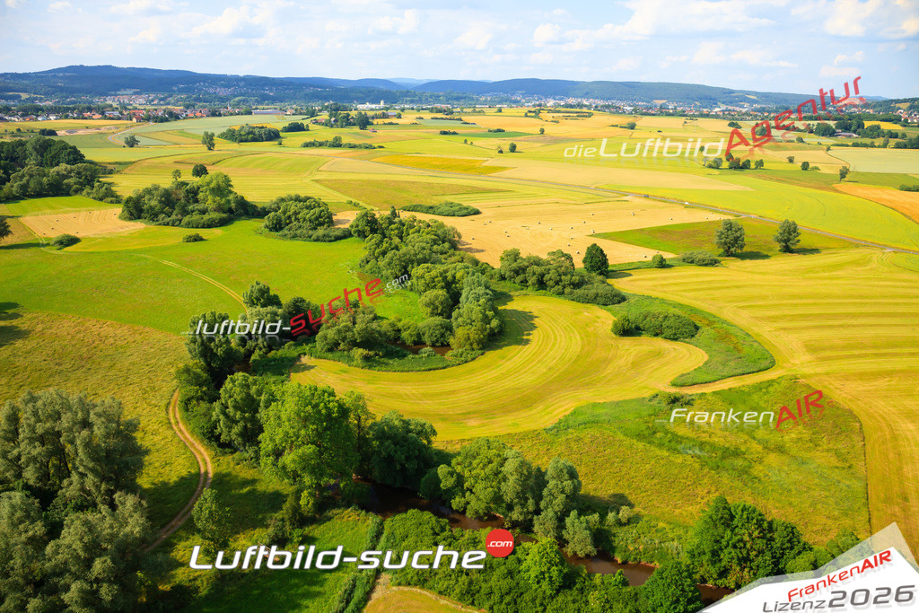 Die Luftaufnahme Affalterhof - Kulmbach wurde vom UL-Flugzeug (keine Drohne) aus fotografiert.Hohe Druck- Auflösung-die Geschenkidee!