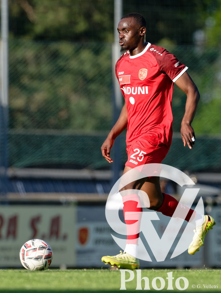 Lancy FC  v Servette FC M-21  - 1ere ligue Classic  | Geneva, Switzerland - April 25 : during the 1ere ligue Classic  match between Lancy FC  and Servette FC M-21  at Stade de Marignac on April 25 , 2026 in Geneva, Switzerland.