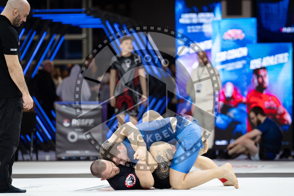 20260214PBB0281 | Fighters compete during the ADCC European Trials  competition day 1 in Belgrade, Serbia, on February 14, 2026.