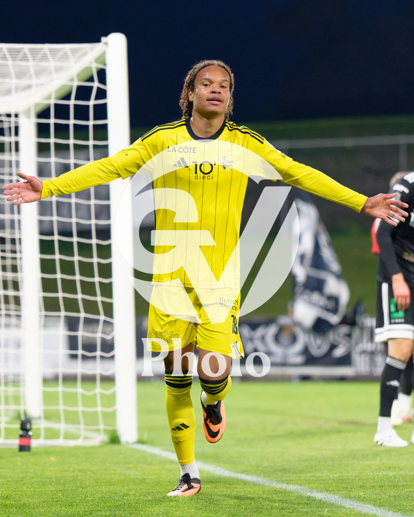 dieci Challenge League - FC Stade Nyonnais v FC Wil 1900 |  during the dieci Challenge League match between FC Stade Nyonnais and FC Wil 1900 at Centre sportif de Colovray in Nyon, Switzerland