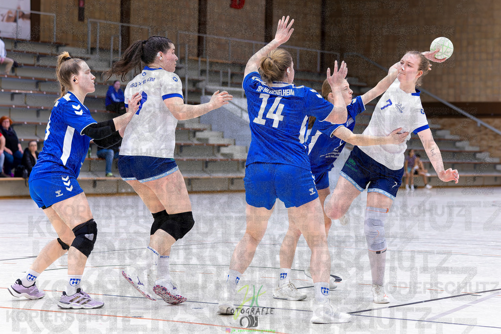 Frauen Bezirksliga, TSF Heuchelheim - HSG Pohlheim | Frauen Bezirksliga, TSF Heuchelheim - HSG Pohlheim am 01.03.2026 in Heuchelheim (Sporthalle Heuchelheim)Photo © 2026 - Jörg Heinrich - Realisiert mit Pictrs.com