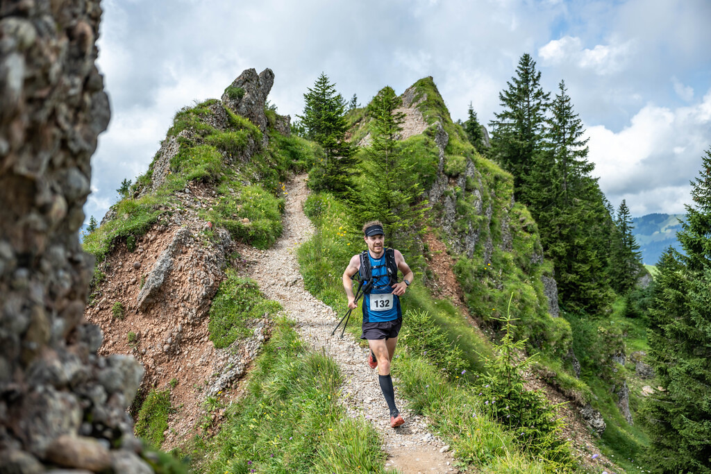 35. Gebirgsmarathon | 35. Gebirgsmarathon 2024 am 03.08.2024 in Immenstadt. Einer der anspruchsvollsten​und ältesten Bergläufe​Deutschlands im Naturpark Nagelfluhkette!(Foto: Dominik Berchtold/www.dberchtold.com)Instagram: @d_berchtold_foto 