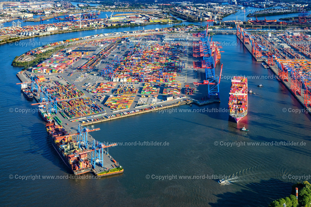 Hamburg_Waltershof_Burchardkai_Containerschiff_One_Triumph_ELS_3472190925 | HAMBURG 19.09.2025 Fahrendes Containerschiff " ONE Ingenuity " auf der Elbe wird mit Schleppern zum Burchardkai gebracht in Hamburg, Deutschland. Weiterführende Informationen bei: HPA Hamburg Port Authority,  Hafen Hamburg Marketing e.V. (HHM). // Container ship " ONE Ingenuity " on the Elbe River is brought to Burchardkai by tugboats in Hamburg, Germany. Further information at: HPA Hamburg Port Authority,  Hafen Hamburg Marketing e.V. (HHM). Foto: Martin Elsen