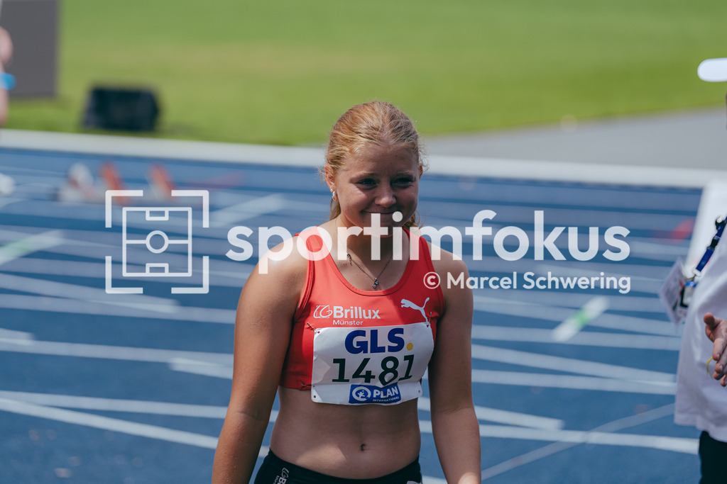 DM U23 U18 Bochum 2026 | Eva Deitmaring (LG Brillux Münster) bei den Deutschen Meisterschaften der U18 &amp; U23 2026 im Lohrheidestadion in Bochum-Wattenscheid. - Realisiert mit Pictrs.com
