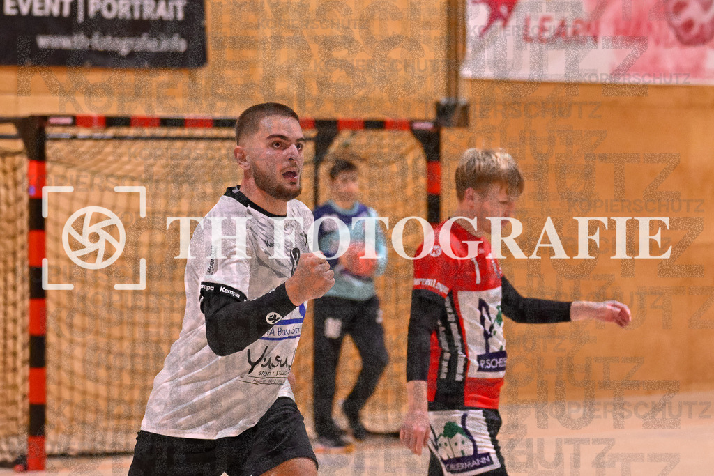 GER, SG Maulburg/Steinen - HSG Dreiland, Handball, Landesliga Suedbaden, 4. Spieltag, Saison 2024/2025, 12.10.2024 | Clirim Maraj (HSG Dreiland, #13)GER, SG Maulburg/Steinen - HSG Dreiland, Handball, Landesliga Suedbaden, 4. Spieltag, Saison 2024/2025, 12.10.2024Foto: TH Fotografie/Thomas Hess