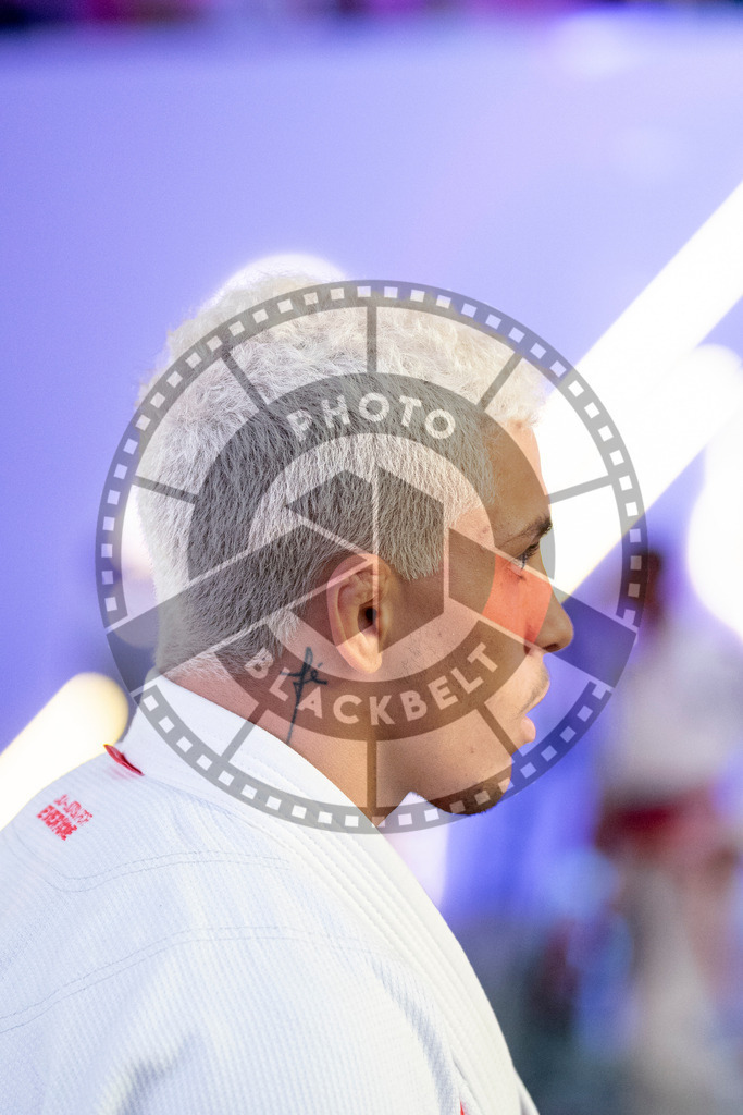 20231108PBB1119 | Fighters compete during the AJP World Professional Championship in the Mubadala Arena in Abu Dhabi, Arab United Emirates, on November 8, 2023.