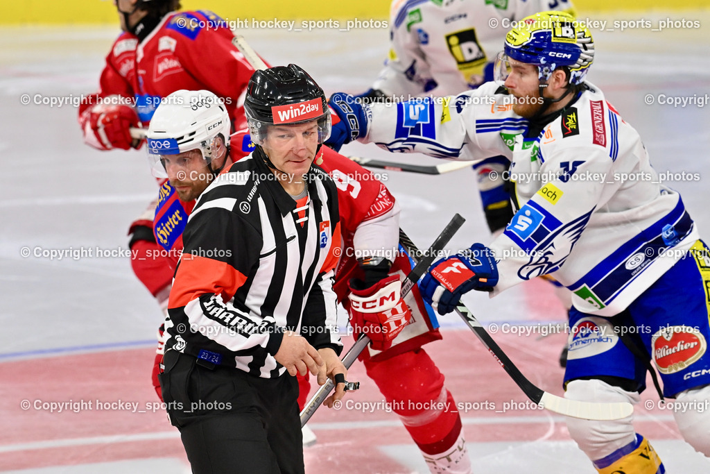EC KAC vs. EC IDM Wärmepumpen VSV 4.2.2024 | TRILAR VIKTOR Referee, Trikot 700, #9 Mursak Jan, #16 Hancock Kevin