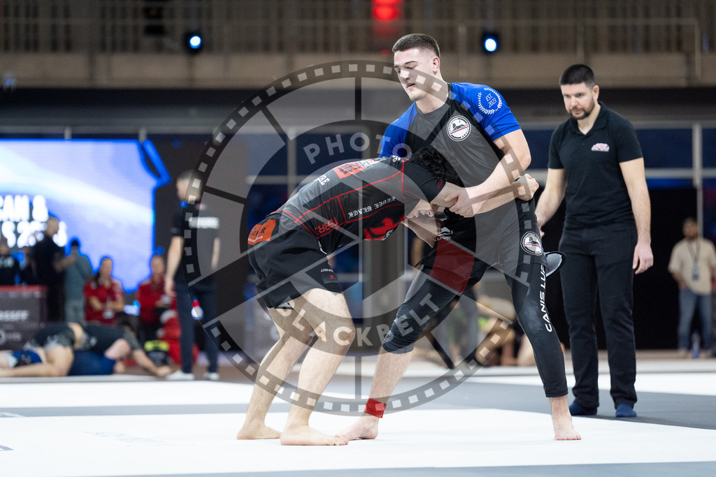 20260214PBB1426 | Fighters compete during the ADCC European Trials  competition day 1 in Belgrade, Serbia, on February 14, 2026.
