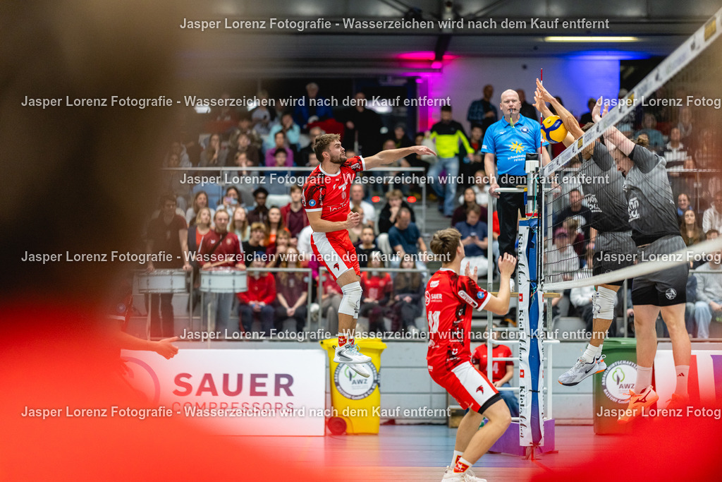 Volleyball I Herren I Saison 2026-2027 I 2. Bundesliga Nord I 06. Spieltag I Kieler TV - VV Humann Essen | Jasper Lorenz Fotografie - Realisiert mit Pictrs.com