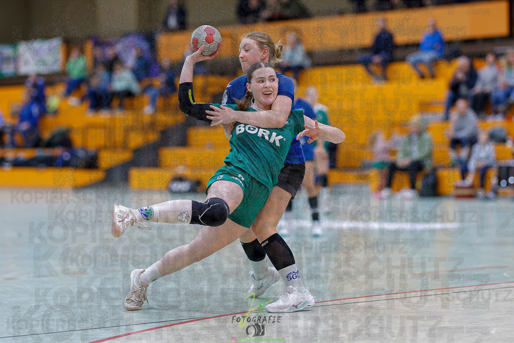 Jugenbundesliga wJB; HSG Kleenheim/Langgöns - SG Kappelwindeck/Steinbach | Jugenbundesliga wJB; HSG Kleenheim/Langgöns - SG Kappelwindeck/Steinbach am 23.11.2025 in Oberkleen (Weidig-Halle)Photo © 2025 - Jörg Heinrich - Realisiert mit Pictrs.com