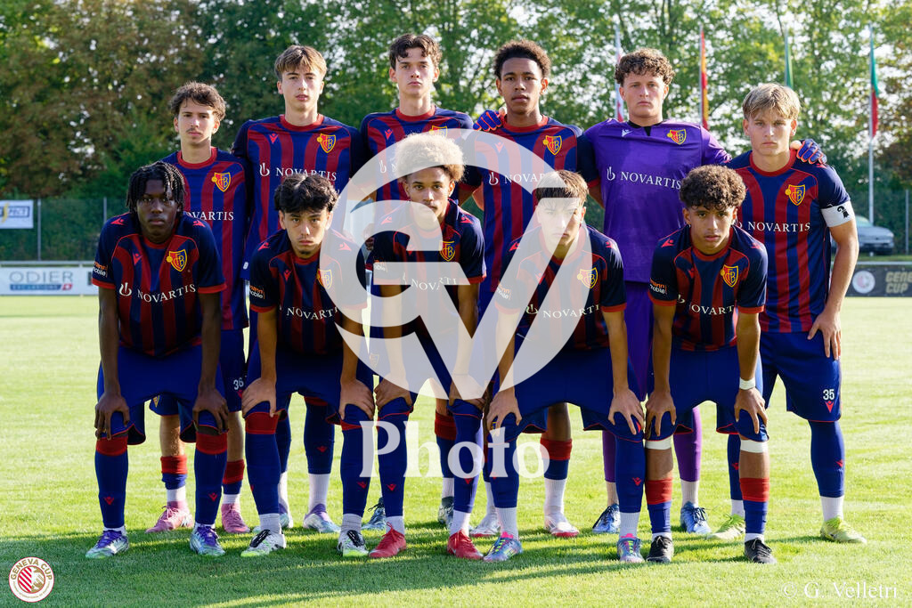 GenevaCup Group Phase - FC Basel v Meyrin FC | during the GenevaCup Group Phase match between FC Basel and Meyrin FC at Stade des Arberes in Meyrin, Switzerland