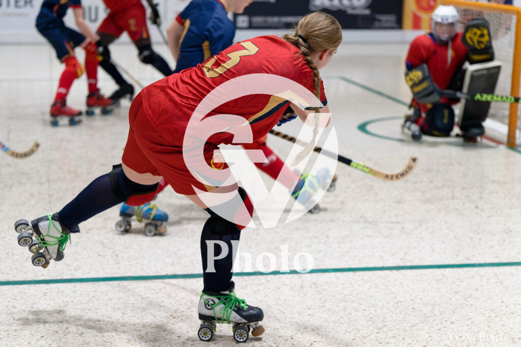 U17  - Geneve RHC B v Geneve RHC A  |  during the U17  match between Geneve RHC B and Geneve RHC A  at Centre sportif de la queue d'arve in Geneve, Switzerland