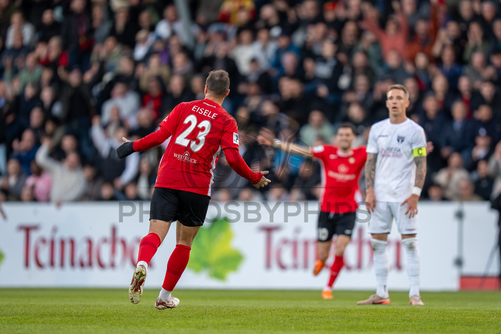 SG Sonnenhof Großaspach vs. SGV Freiberg, Fussball, Regionalliga Suedwest, 30. Spieltag, 22.04.2026 | #,SG Sonnenhof Großaspach vs. SGV Freiberg, Fussball, Regionalliga Suedwest, 30. Spieltag, 22.04.2026