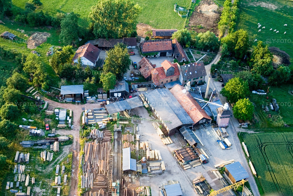 Luftbild: Schaidt, Schaidter Mühle im Ortsteil Schaidt in Wörth im Bundesland Rheinland-Pfalz in Deutschland. Foto: IMG_3138.jpg vom 30.06.2006 durch Werner Riehm/FLY-FOTO.de