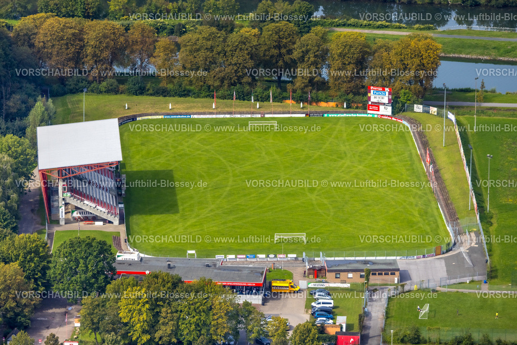 Hamm230902530 | Luftbild, Sportplatz 24nexx Arena im Sportzentrum Ost, Mitte, Hamm, Ruhrgebiet, Nordrhein-Westfalen, Deutschland