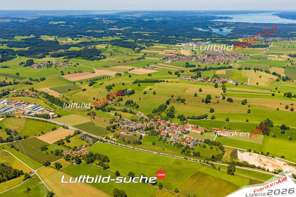 Luftaufnahme Dürnhausen Habach - Die Luftaufnahme wurde 2025 vom UL-Flugzeug heraus erstellt ( keine Drohne ) - Hochauflösende Luftaufnahme - für professionelle Ausdrucke geeignet. Die Geschenkidee !Mit Lizenz und Bildrechte bestellbar