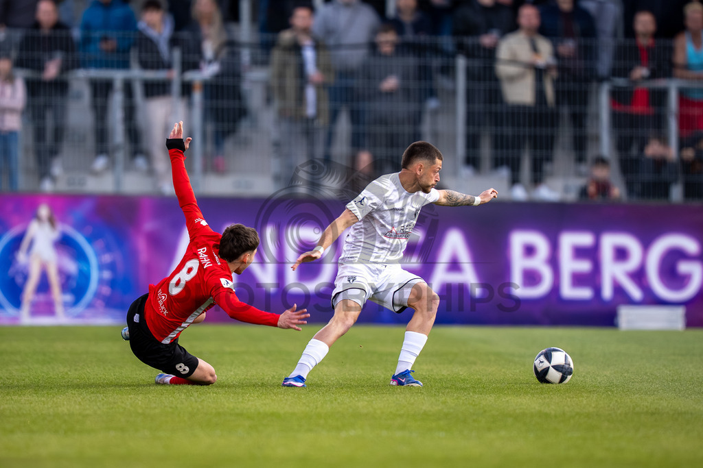 SG Sonnenhof Großaspach vs. SGV Freiberg, Fussball, Regionalliga Suedwest, 30. Spieltag, 22.04.2026 | Elias Rahn (SG Sonnenhof Großaspach, #08),SG Sonnenhof Großaspach vs. SGV Freiberg, Fussball, Regionalliga Suedwest, 30. Spieltag, 22.04.2026