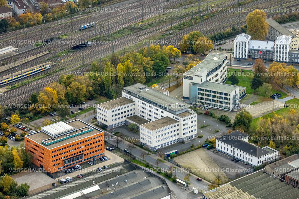 Hamm221012108 | Luftbild, Unionstraße, Landesamt für Finanzen NRW Außenstelle Hamm, DB Netz AG Hamm, Mitte, Hamm, Ruhrgebiet, Nordrhein-Westfalen, Deutschland