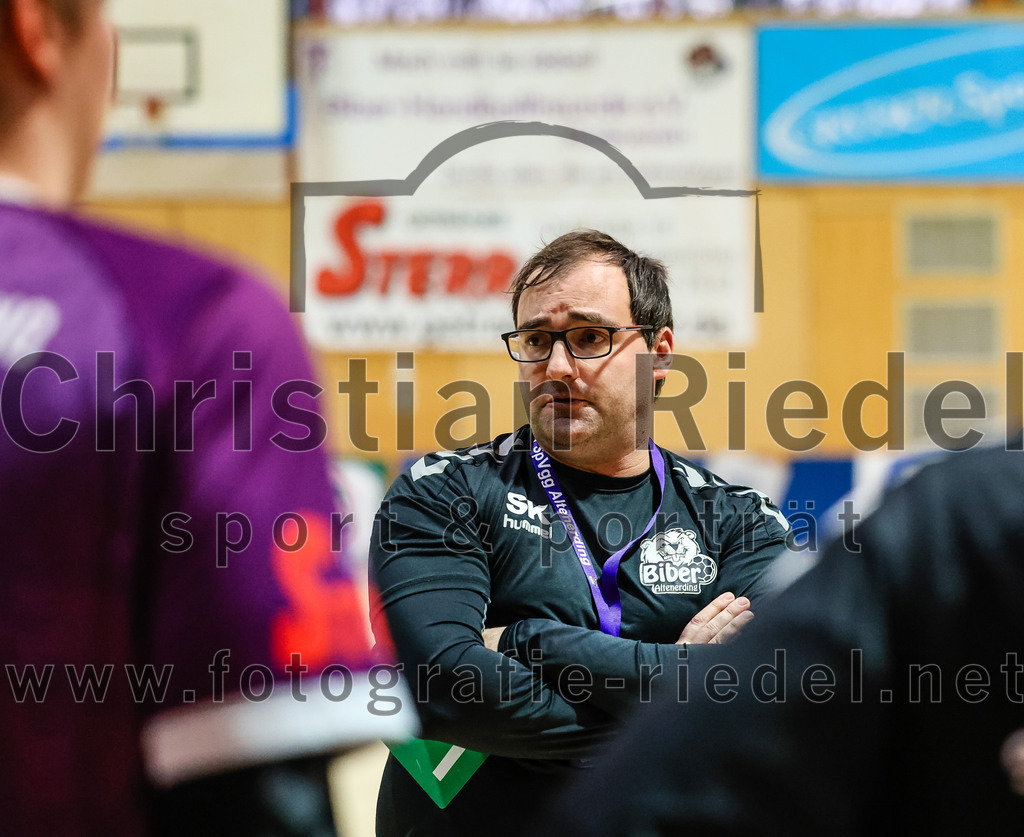 2023-12-16_035_SpVgg_Altenerding_gegen_HF_Scheyern | Erding, Deutschland, 16.12.2023:
Handball, Bezirksoberliga Männer 2023 / 2024, 11. Spieltag, SpVgg Altenerding gegen HF Scheyern, Endergebnis: 33:21

Foto: Christian Riedel / fotografie-riedel.net