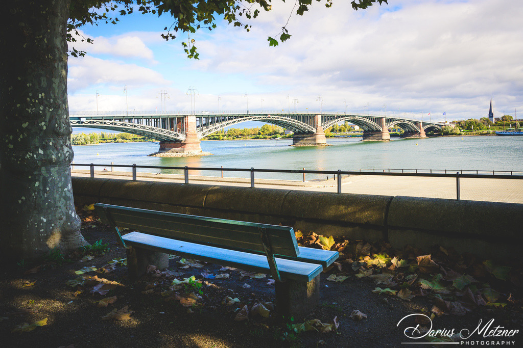 Die Theodor-Heuss-Brücke in Mainz | Die Theodor-Heuss-Brücke in Mainz
