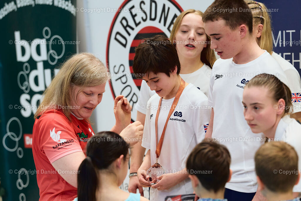 International Youth Diving Meet 2026 | Day 1 of 5 | International Youth Diving Meet 2026| Day 1 of 5 | 22.04.2026 | Youth diving competition featuring 1m and 3m springboard and platform at the Schwimmsportkomplex Freiberger Platz in Dresden.@ Domazer Photography - Realisiert mit Pictrs.com