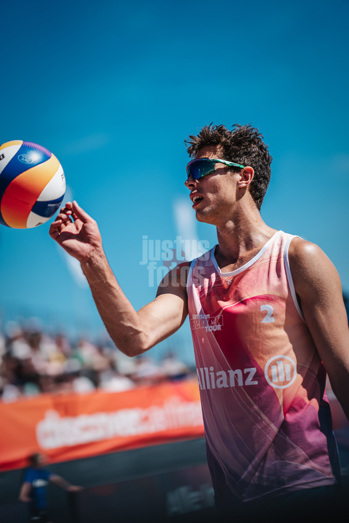 Beachvolleyball | Männer | Allianz German Beach Tour 2024 | Tourstop Kühlungsborn | 11.08.2024 | Lui Wüst