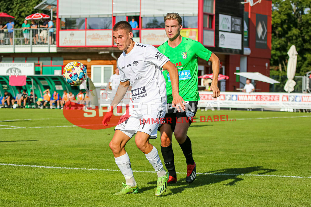 ASK Klagenfurt - SC Weiz 2:3, Kärntner Liga 3. Runde | Anej Kmetic (ASK Klagenfurt #14) ASK Klagenfurt - SC Weiz 2:3 am 13.08.2023 in Klagenfurt
(ASK Sportzentrum Fischl), Austria, (Photo by Ernst Krawagner sport-fan.at) - Realisiert mit Pictrs.com