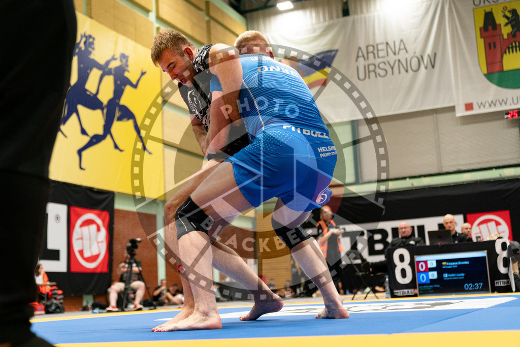 20230916PBB7230 | Fighters compete during the grappling tournement ADCC Trials (European, Middle East and African Championship) in Warsaw, Poland, on September 16, 2023.