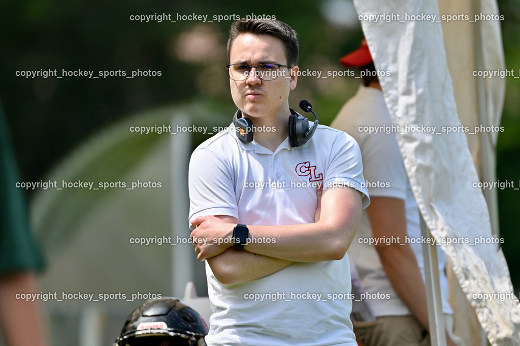 Carinthian Lions vs. Cineplexx Blue Devils | Assistant Coach Carinthians Lions, Nils KLENK, Carinthian Lions vs. Cineplexx Blue Devils, Carinthian Lions vs. Cineplexx Blue Devils am 09.06.2025 in Klagenfurt (ASV Sportplatz), Austria, (Photo by Bernd Stefan)