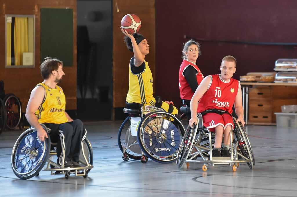 2024-11-23-0196 | RSKV Tuebingen vs. Alba Berlin, Rollstuhlbasketball, 2. Bundesliga Sued, 5. Spieltag, Saison 2024/2025, 23.11.2024, Foto: Ralph Kunze - Realisiert mit Pictrs.com