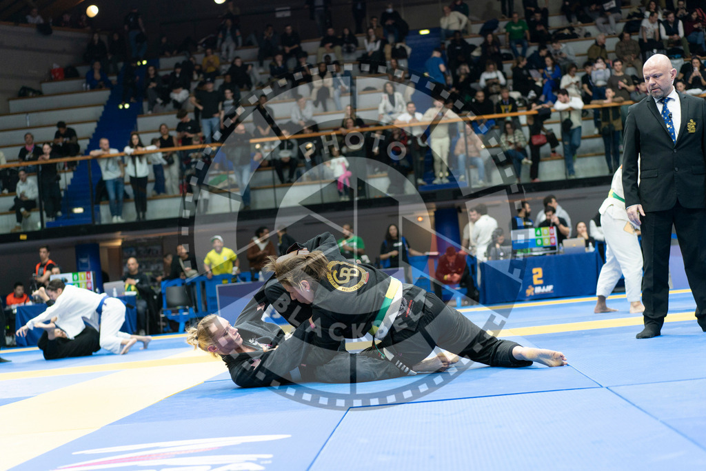 20240119PBB2602 | Fighters compete during the IBJJF European Championship in Paris, France, on January 19, 2024.