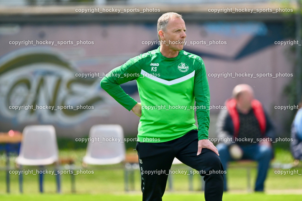 Donau Klagenfurt vs. SAK | Headcoach SV Donau Kurt Stuck, SV Donau Klagenfurt vs. SAK, SV Donau Klagenfurt vs. SAK am 11.04.2026 in Klagenfurt (Sportplat Donau ), Austria, (Photo by Bernd Stefan)