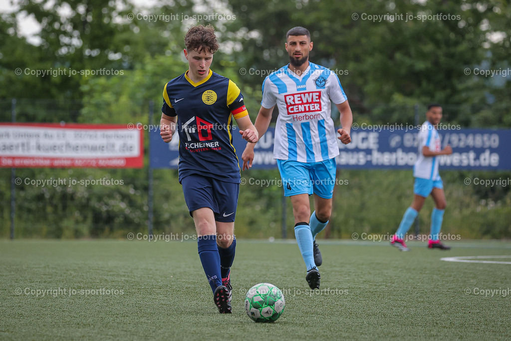 BQ3I5652 | 06.06.2023; Relegation zur Kreisliga B Dillenburg; Kunstrasenplatz Herborn; SG Guntersdorf/Herborn - SSV Hirzenhain; Ergebnis 5:1 (1:0)