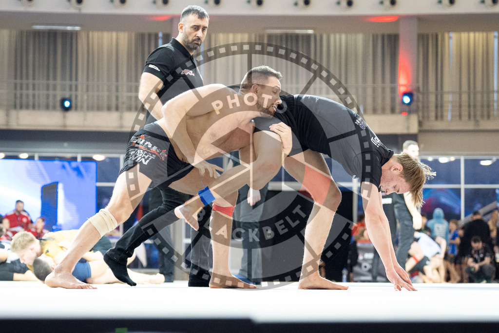 20260214PBB0990 | Fighters compete during the ADCC European Trials  competition day 1 in Belgrade, Serbia, on February 14, 2026.