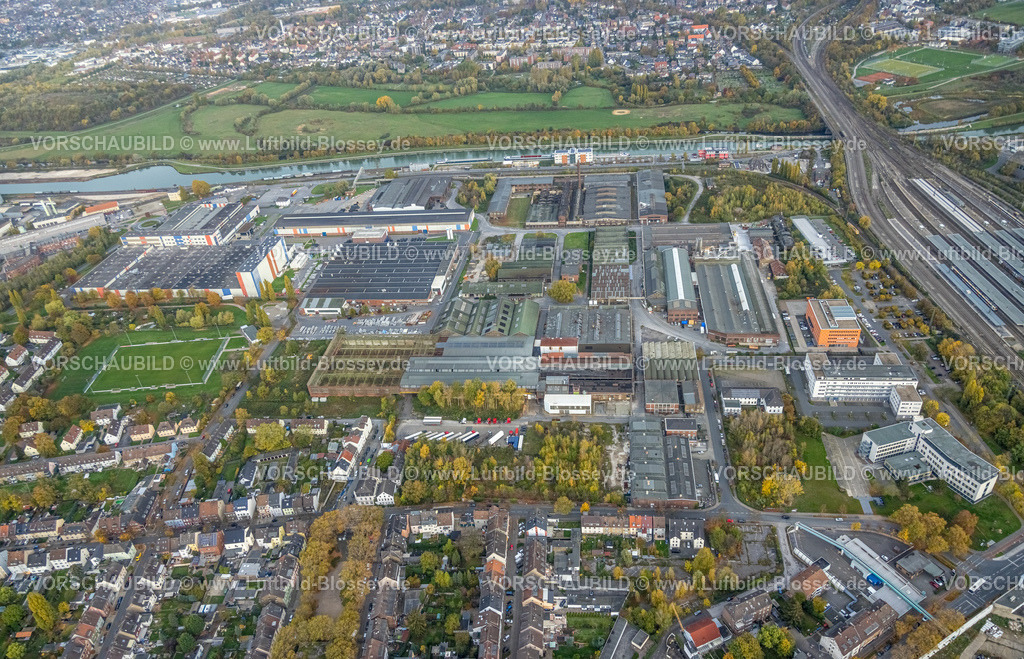 Hamm221012065 | Luftbild, Hafen Hamm, Hauptbahnhof Hamm, Datteln-Hamm-Kanal, Mitte, Hamm, Ruhrgebiet, Nordrhein-Westfalen, Deutschland