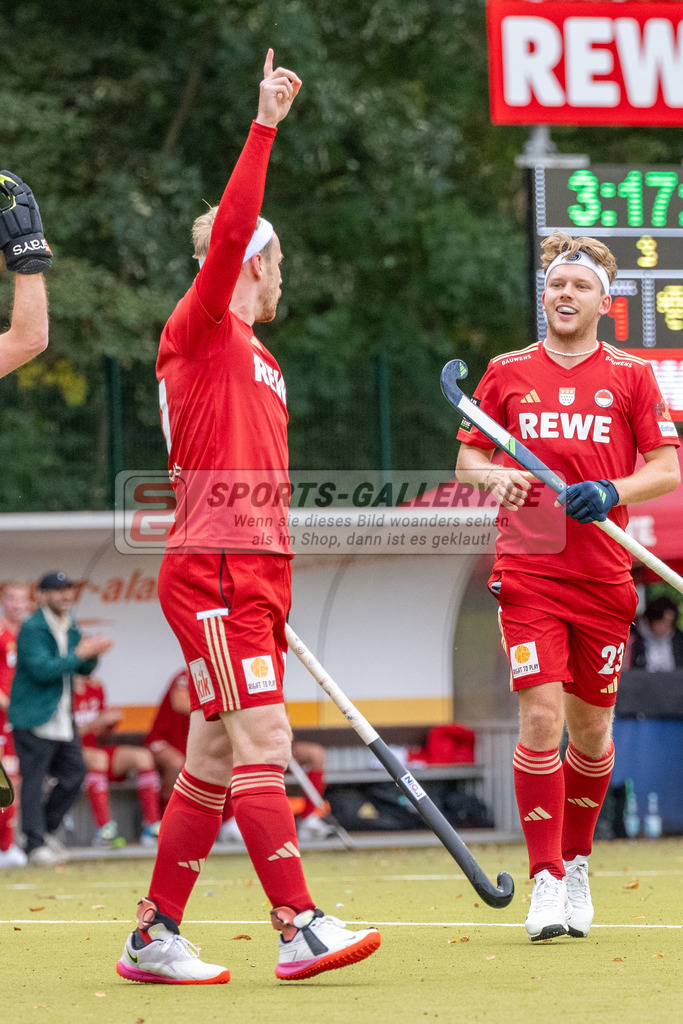 SFE_20231014_0044 | Hockey 1. Bundesliga Herren Rot-Weiss - Harvestehuder THC am 14.10.2023 in Köln (KTHC Stadion Rot-Weiss Köln Tennis and Hockey Club), Photo: Stephan Fehrmann 2023 (Sports-Gallery)