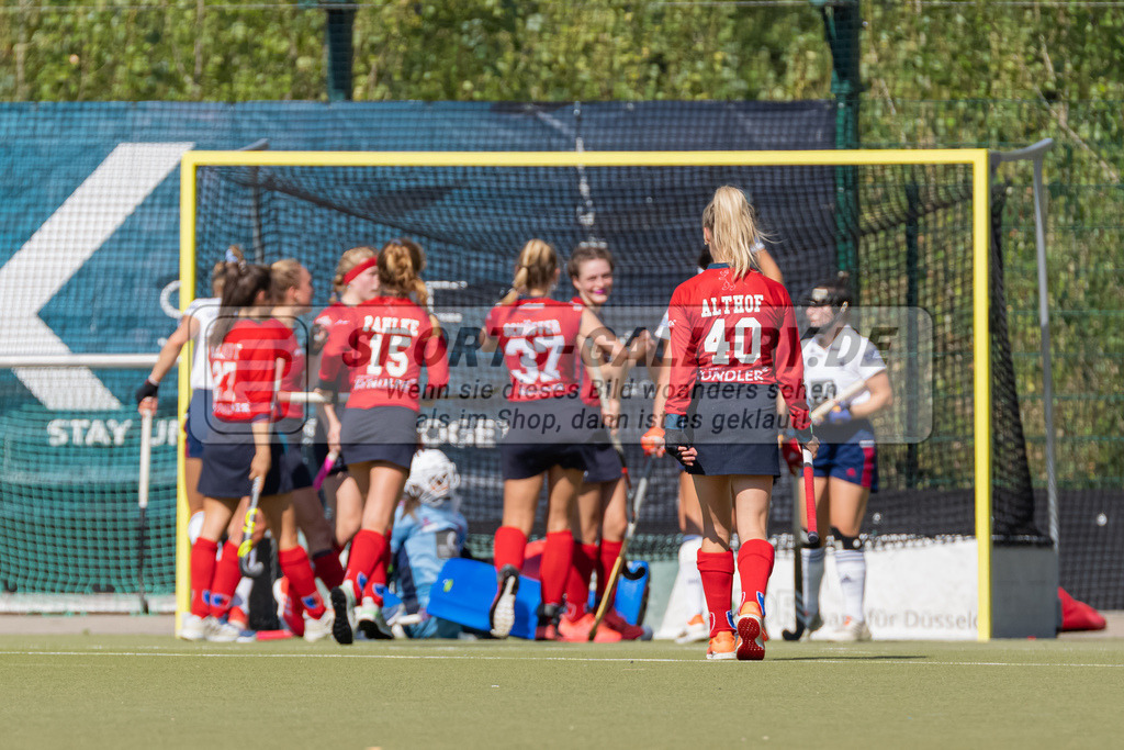 HK_20220903_109666 | 1. Bundesliga Damen Düsseldorfer HC - Berliner HC am 3.9.2022 DHC Düsseldorf, Düsseldorf , Solvej Althof ( Berliner HC #40 )