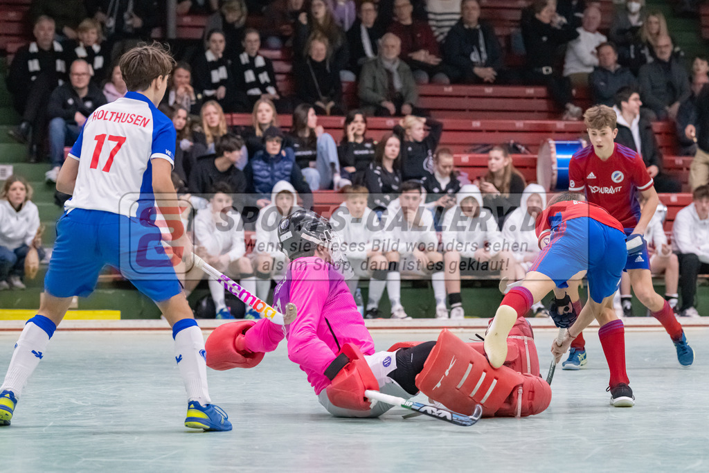 HK_20230304_105461 | Deutsche Meisterschaft MU16 Großflottbeker THGC - Mannheimer HC am 4.3.2023 RWK, Köln ,